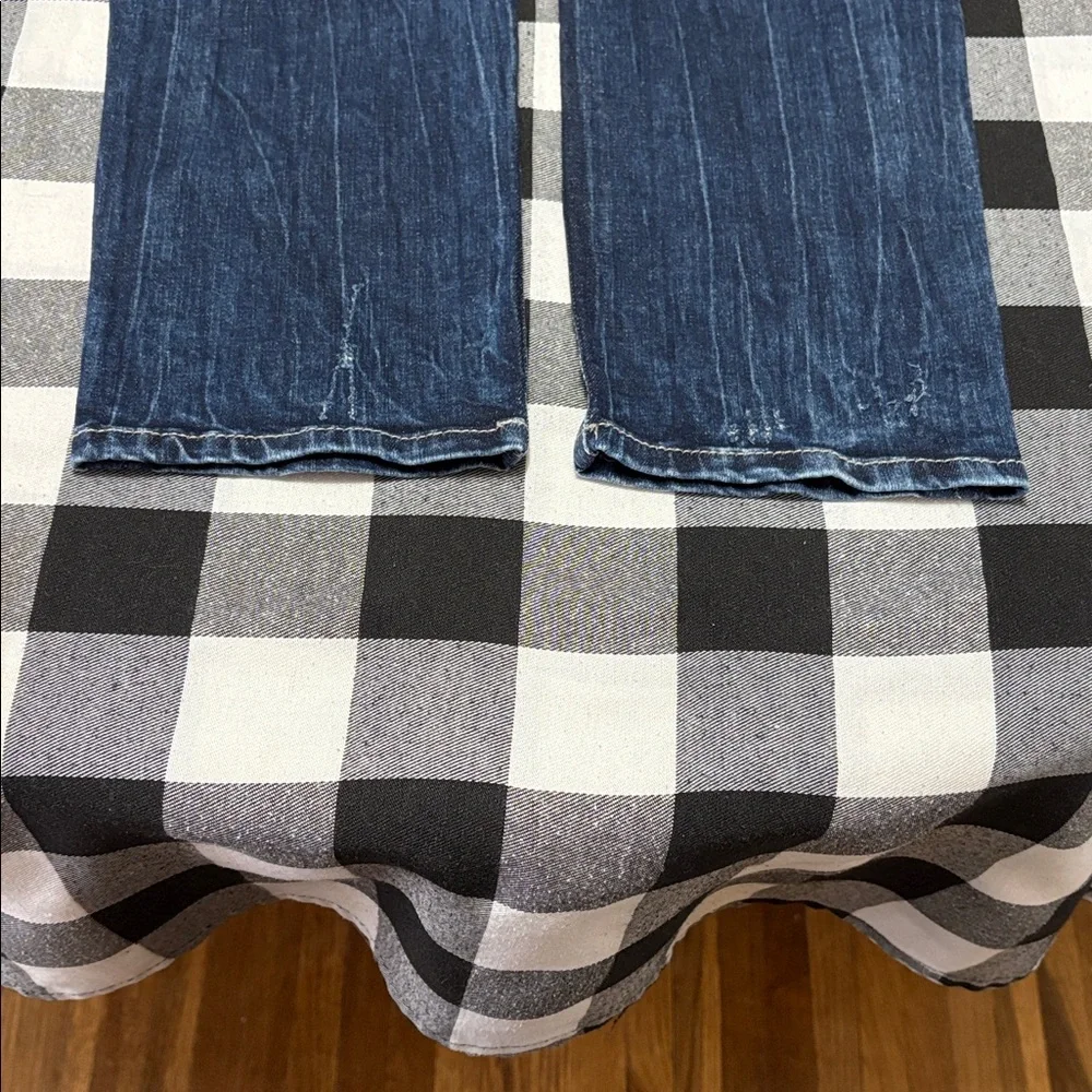 Buckle BKE Payton Skinny Jeans Women's Size 34 x 31.5 Stretch Distressed Dark - Picture 11 of 11